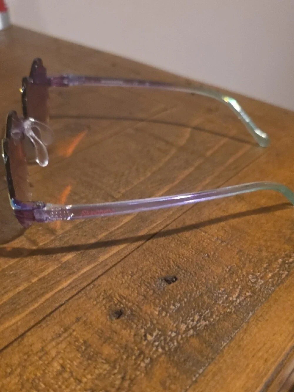 Girl's Heart-Shaped Gradient Sunglasses